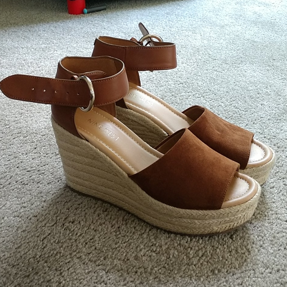 Nine West wedge heels